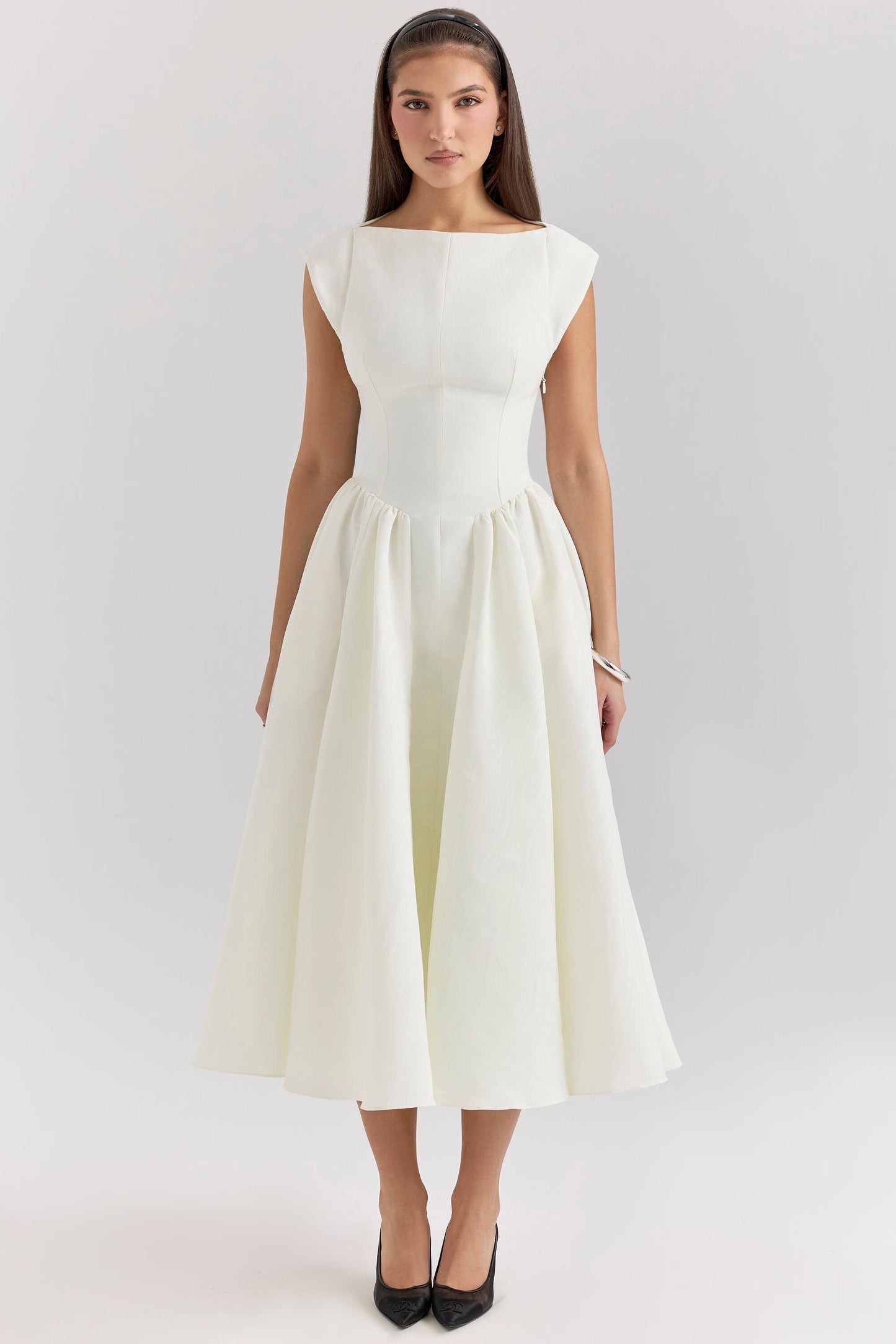 Robe De Soirée manches courtes Pour Femme | Midi