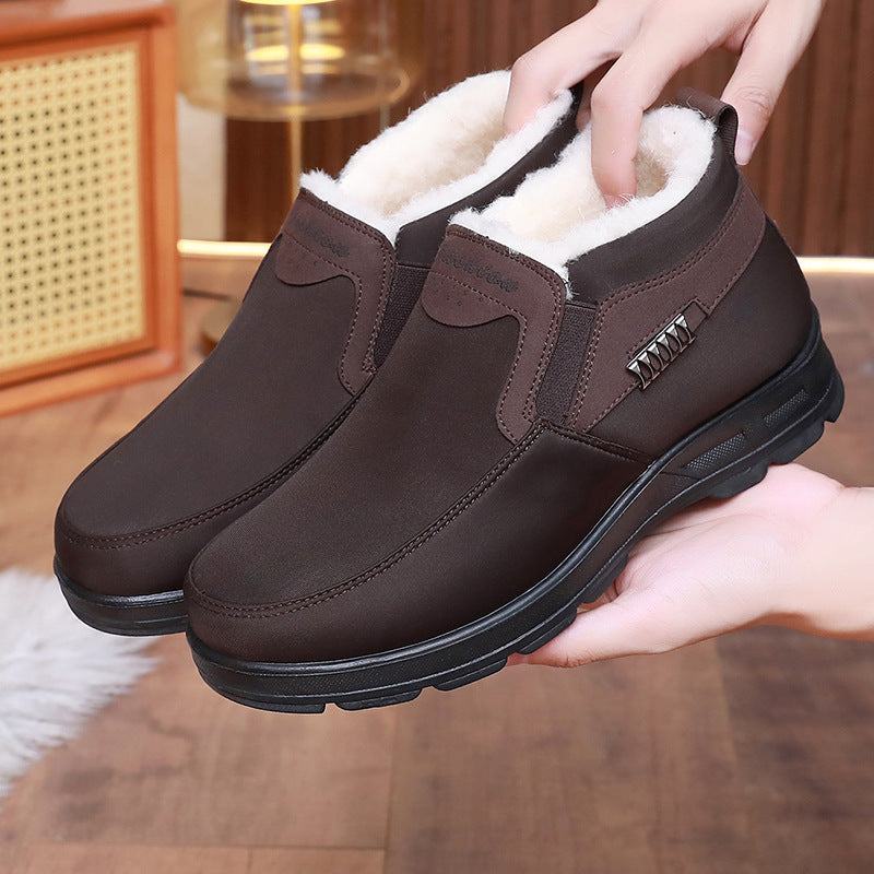 Bottes d'hiver chaudes en laine