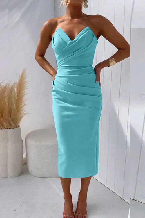 Florencia | Robe Midi Sans Dos