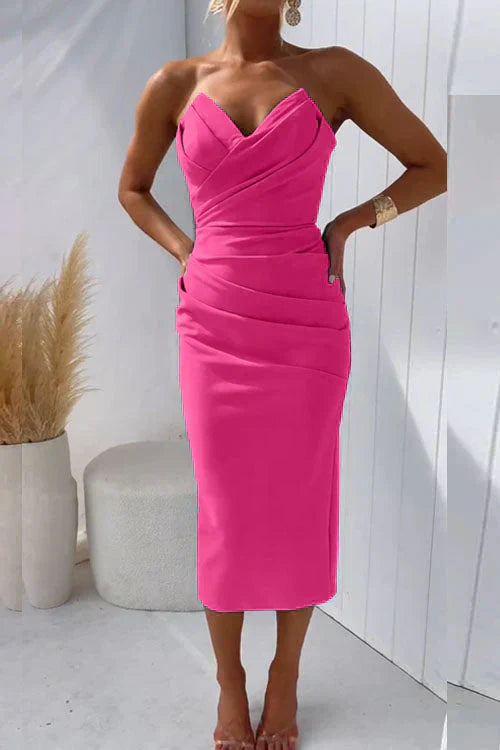 Florencia | Robe Midi Sans Dos