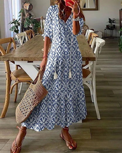 Dianna - Robe boho avec une coupe flatteuse pour la taille
