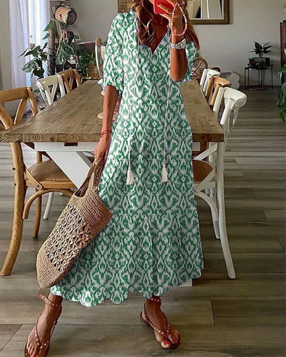 Dianna - Robe boho avec une coupe flatteuse pour la taille
