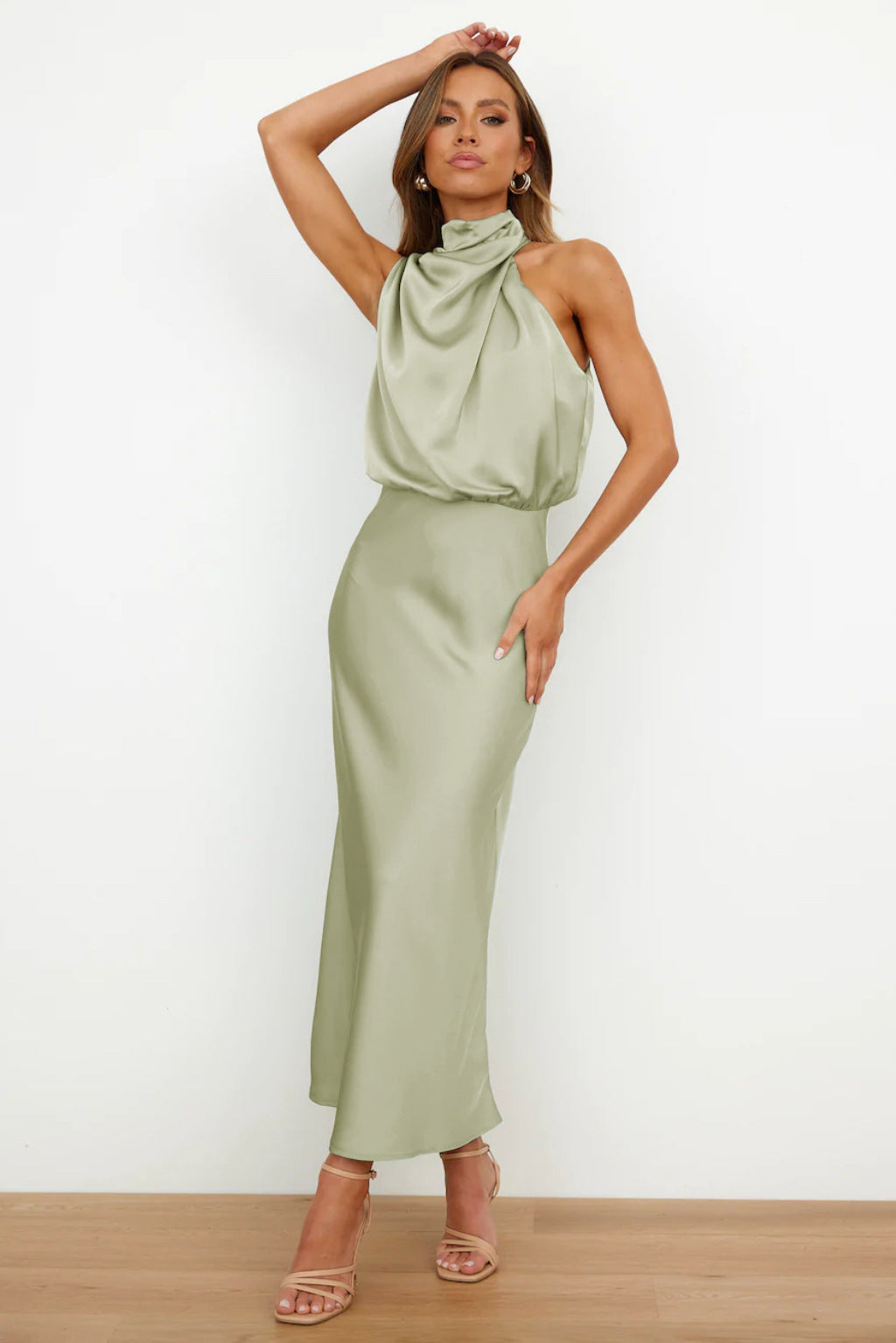 Violet | Robe Drapée Sahara