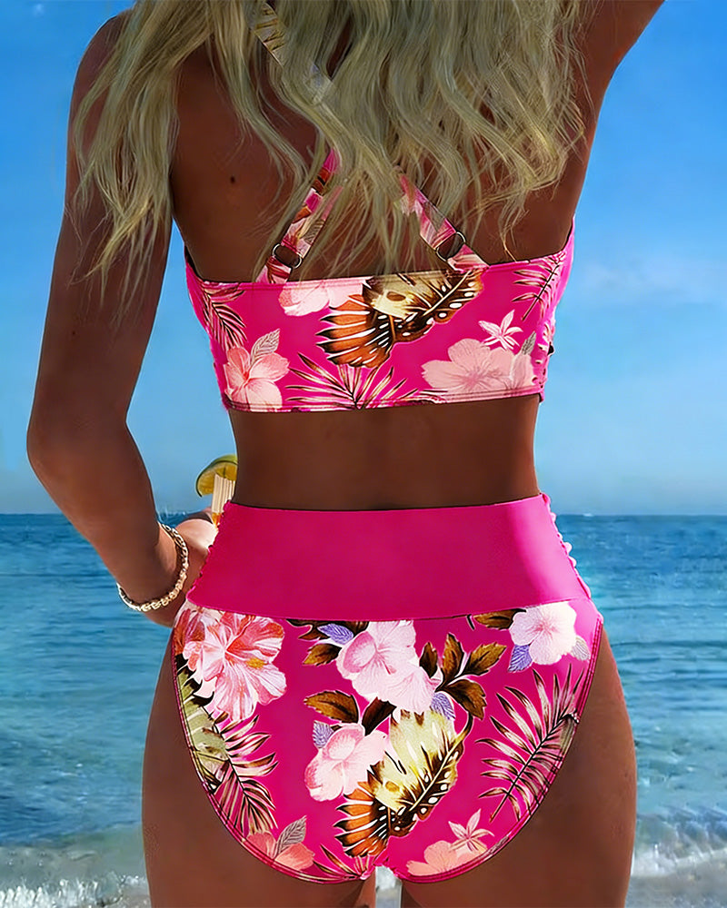 Jolina - Ensemble Bikini avec Imprimé Floral