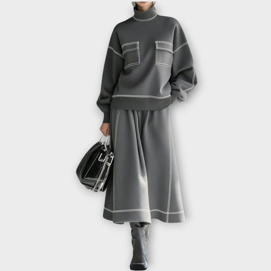 Ensemble Deux Pièces Chic Minimaliste