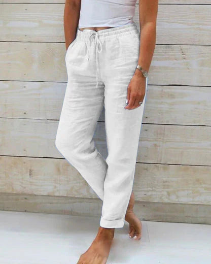 CYRA | PANTALONS À CORDON CONFORTABLES