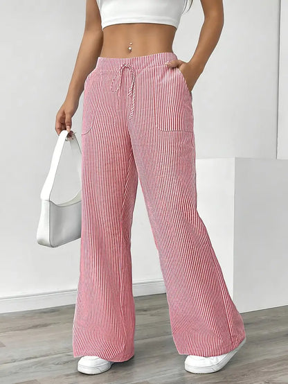 KARINA - PANTALONS RAYÉS ÉLÉGANTS