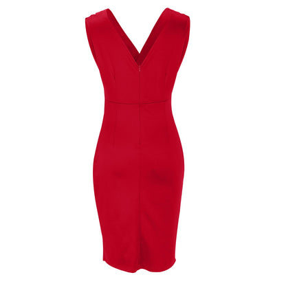 Desi | Robe avec Décolleté en V et Fente