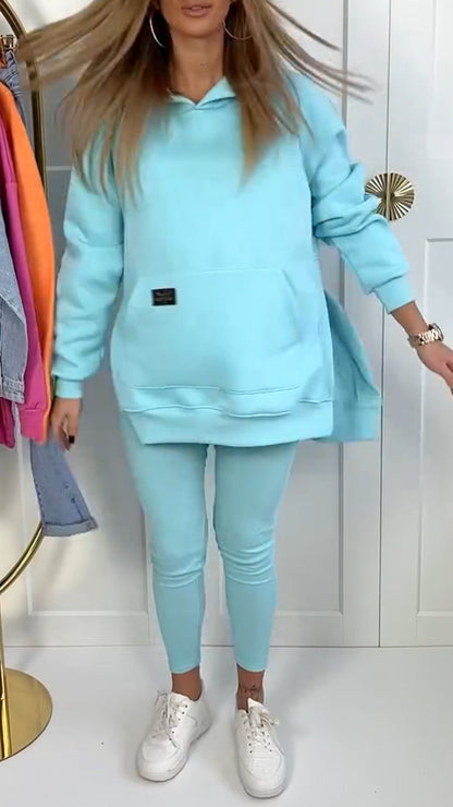 Nerina | Ensemble Sweat à Capuche Décontracté et Leggings
