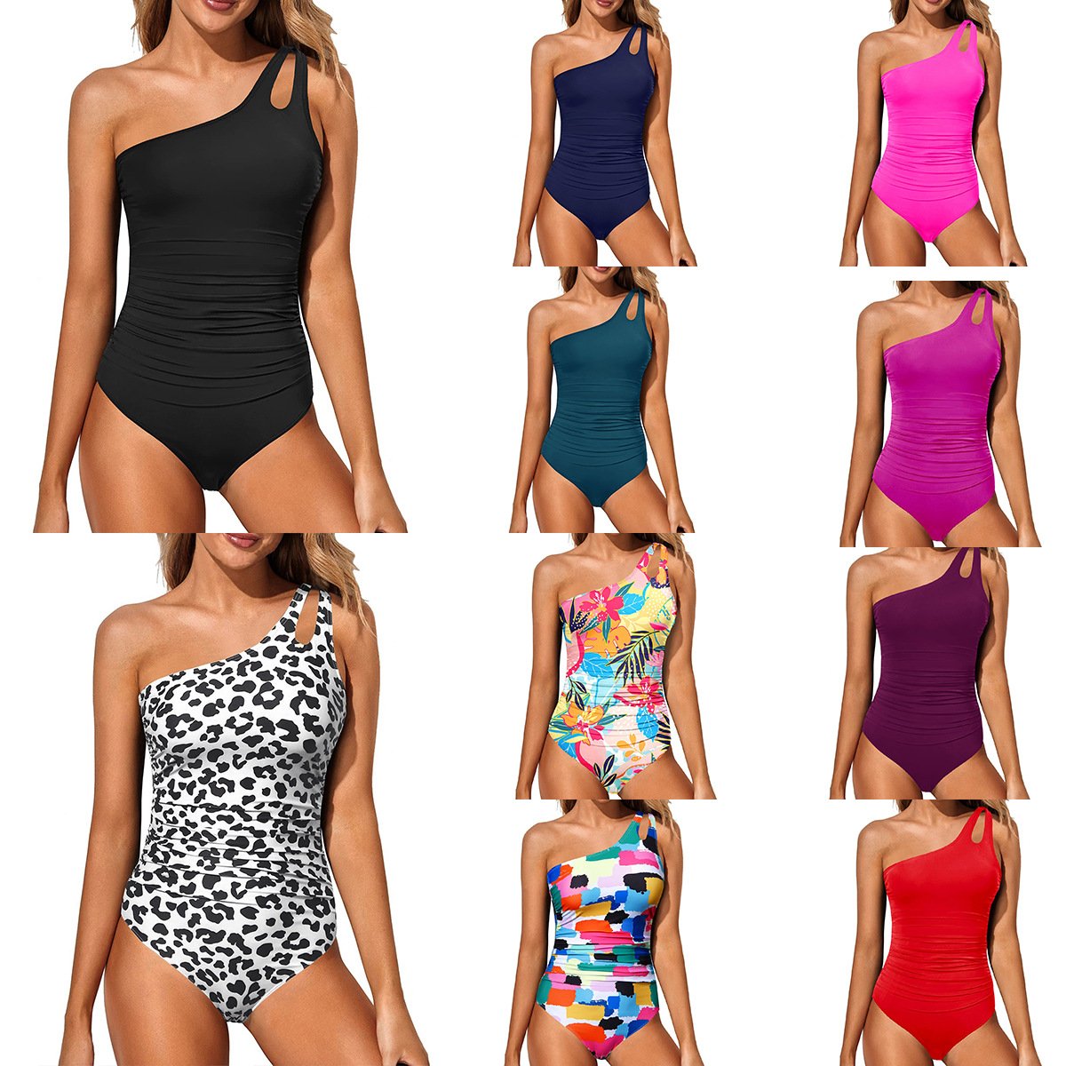 BLAKELY – MAillot DE BAIN UNE ÉPAULE UNE PIÈCE