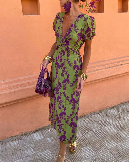 Rhiannon™ | Belle Robe Imprimée pour Femmes