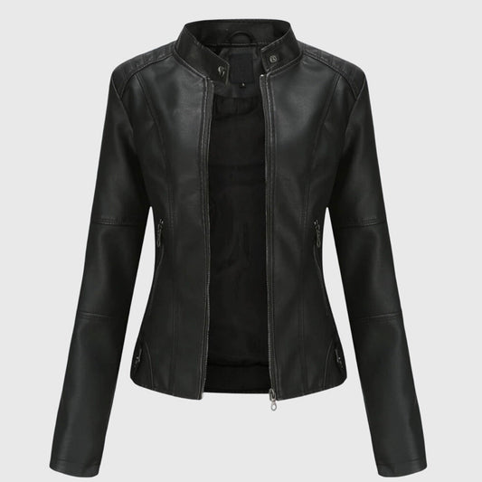 Giorgina™ - Veste en Cuir Élégante pour Femmes