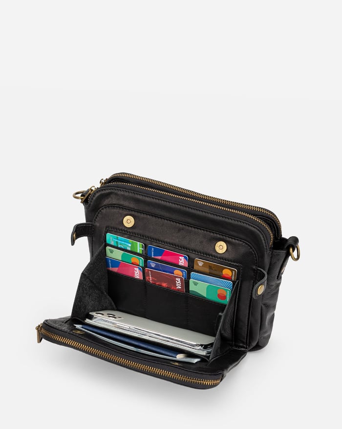 Jovie - Sac à Bandoulière Élégant à Trois Couches