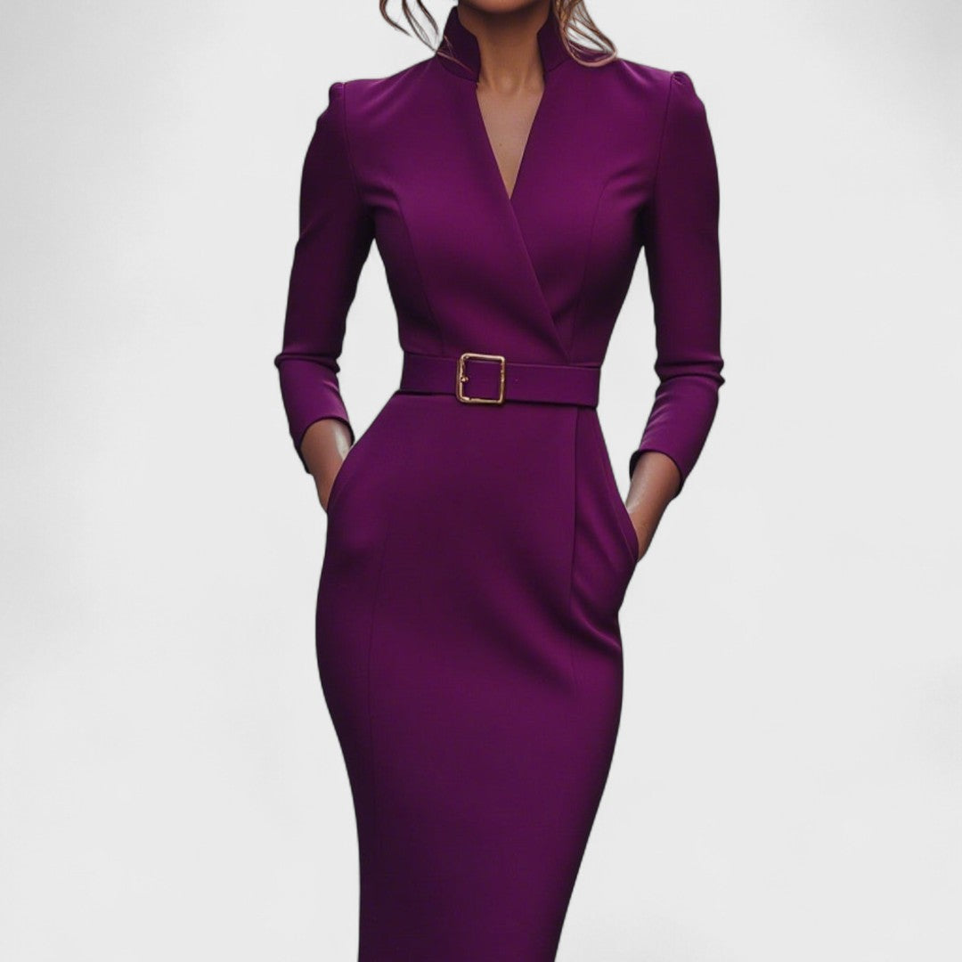 Naomi | Robe noire raffinée
