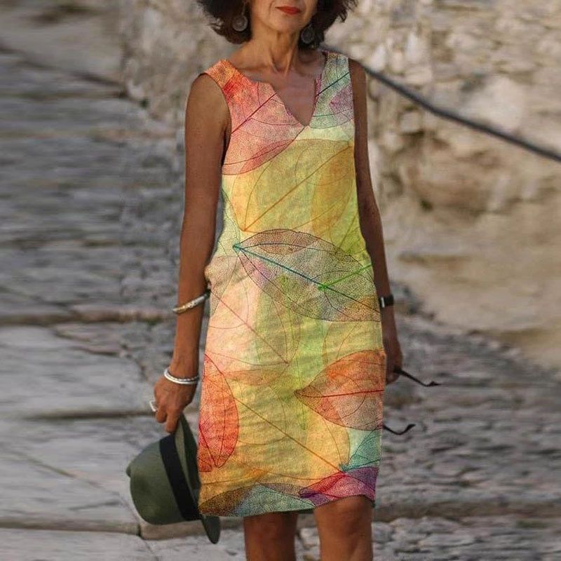 Roxy - Robe élégante aux couleurs vives