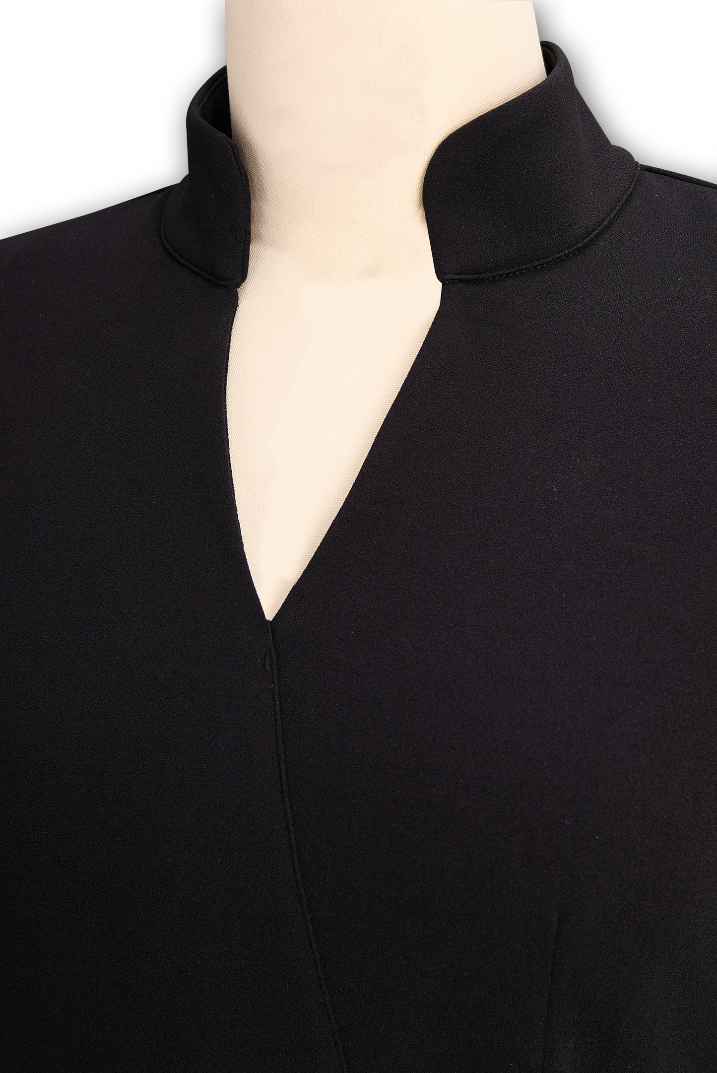 Lara – Robe Midi Chic avec Col Croisé