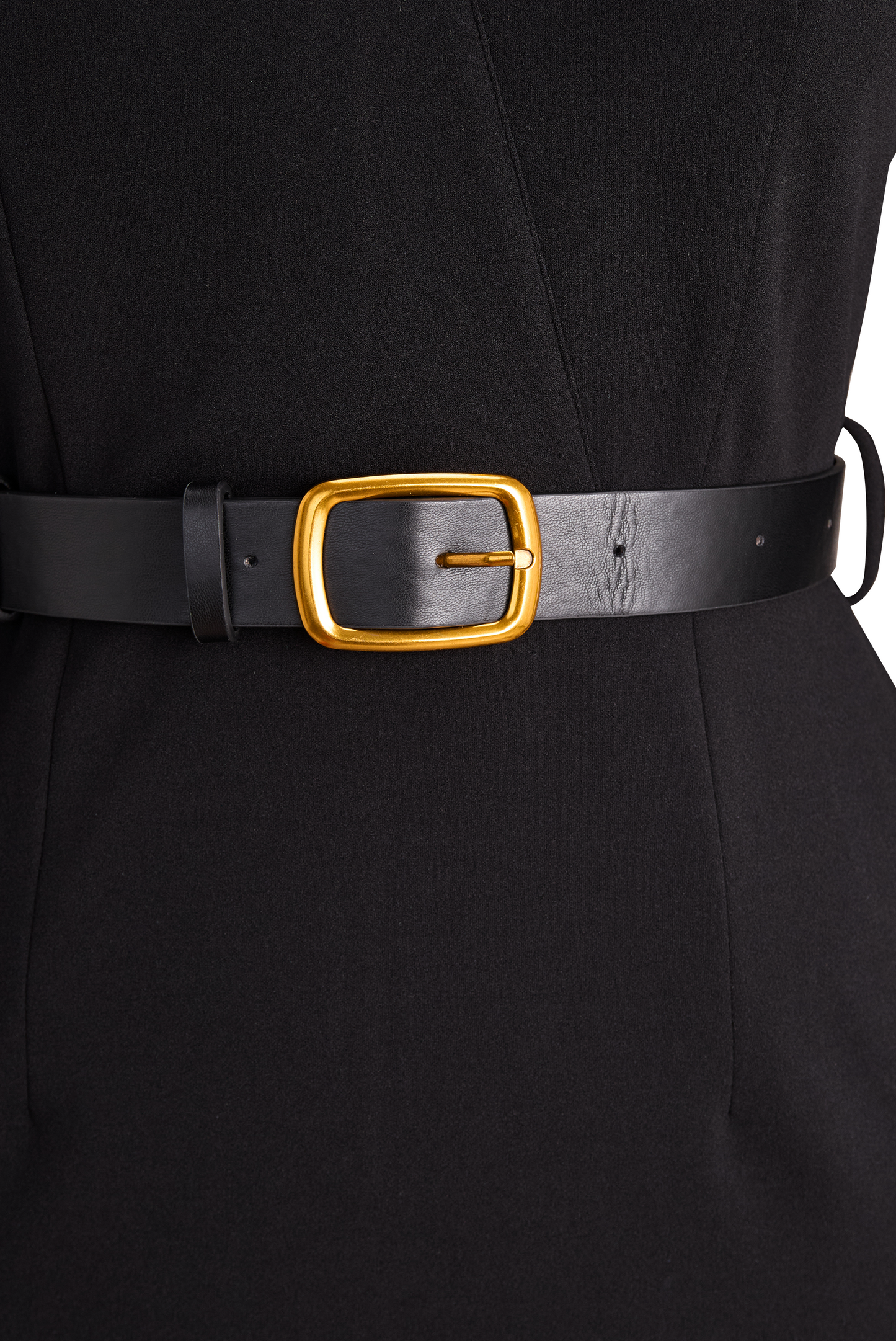 Lara – Robe Midi Chic avec Col Croisé