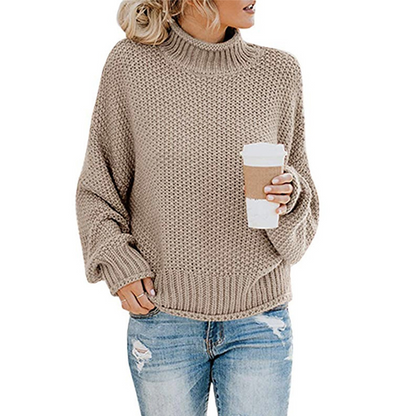 Noël - Pull Col Montant Confortable