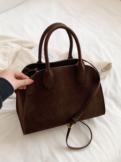 Luisa | Sac Quotidien Minimaliste en Cuir Suédé