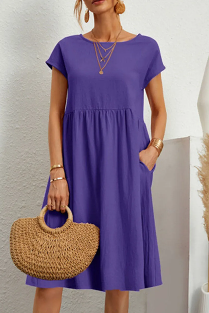 Imogen - Robe Moderne en Patchwork