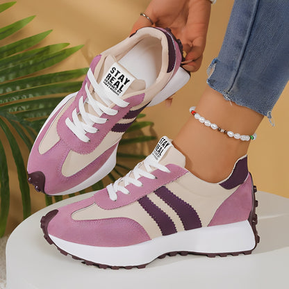 Lauren - Chaussures décontractées à semelle épaisse pour femmes