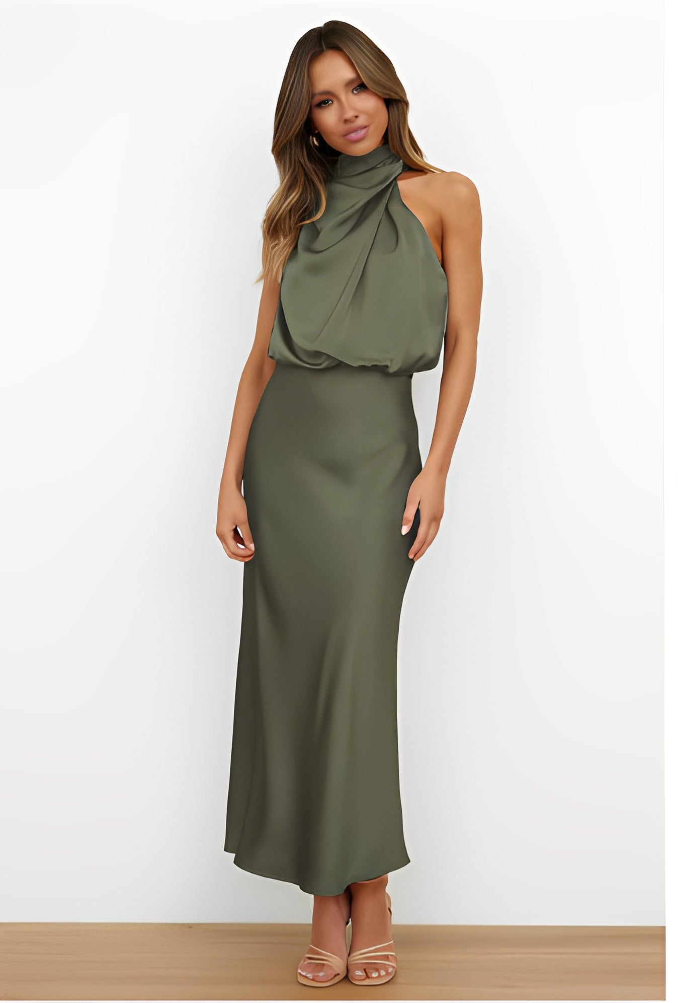 Marley - Élégante robe de soirée en satin pour femmes