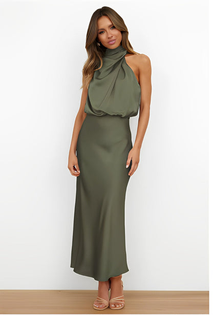 Marley - Élégante robe de soirée en satin pour femmes