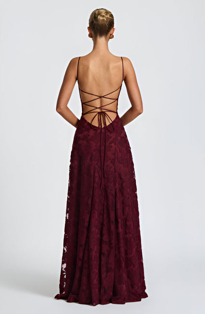 Robe Maxi Corset en Dentelle Eloisa