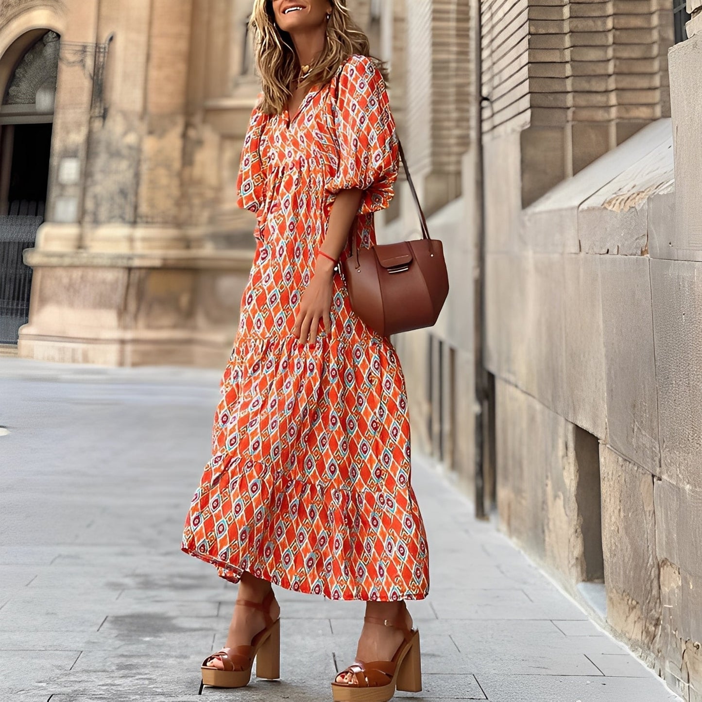 Irénée - Robe bohémienne élégante pour femmes