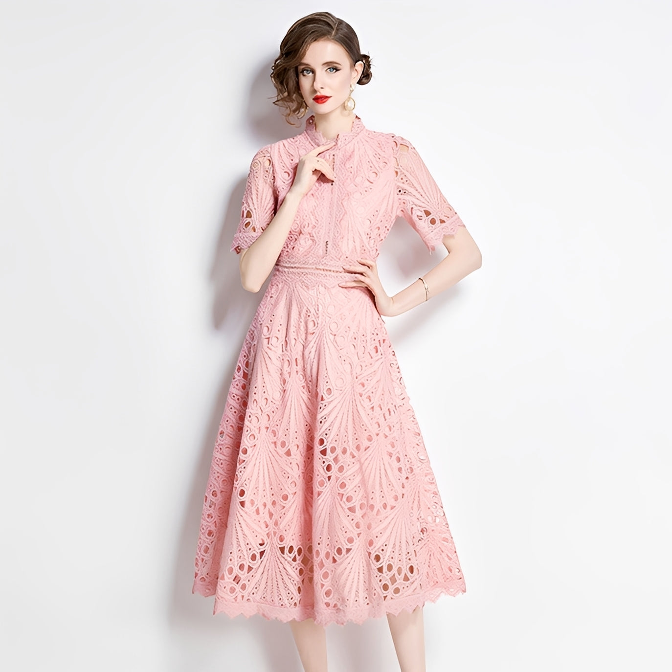 Sophia - Robe midi élégante pour femmes