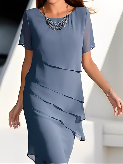 Isabella - Robe en Chiffon Élégante pour Femmes