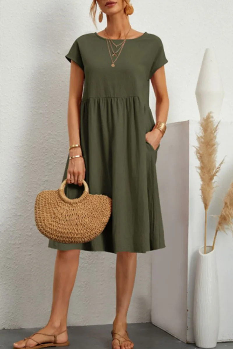 Imogen - Robe Moderne en Patchwork
