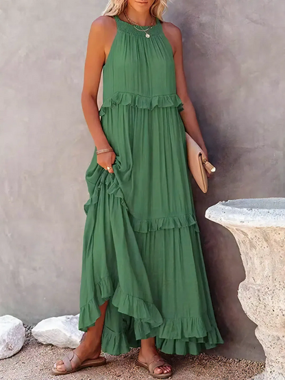 Mabel - Robe Maxi à Volants
