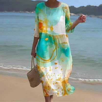 Colette | Robe d'été Confortable pour femme | Midi