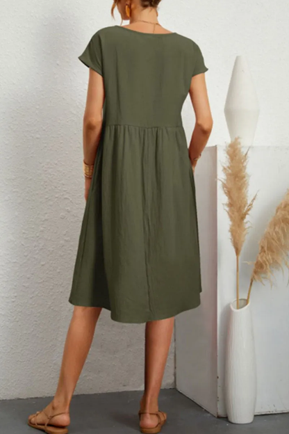 Imogen - Robe Moderne en Patchwork