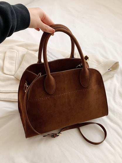 Luisa | Sac Quotidien Minimaliste en Cuir Suédé