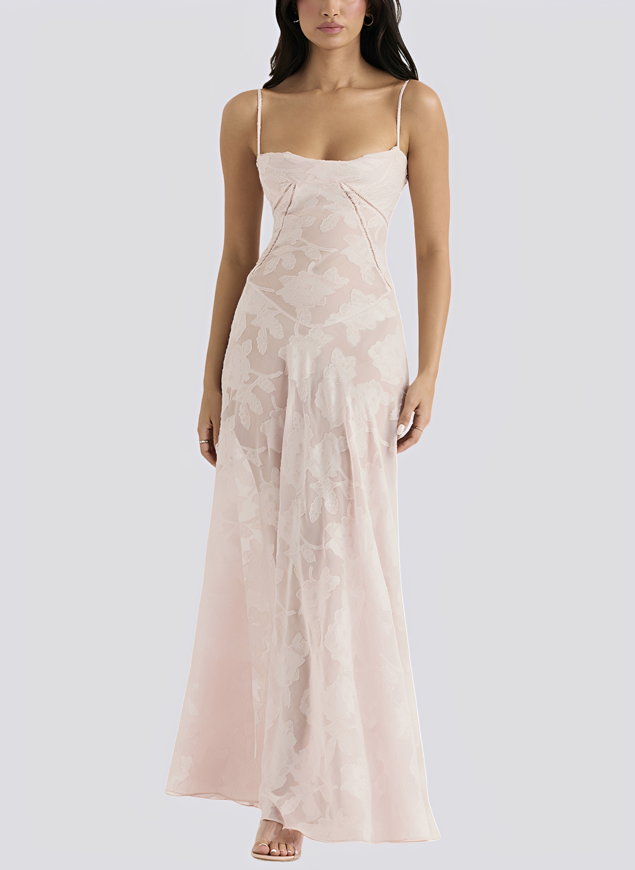 Lucia - Robe maxi ajustée élégante pour femmes