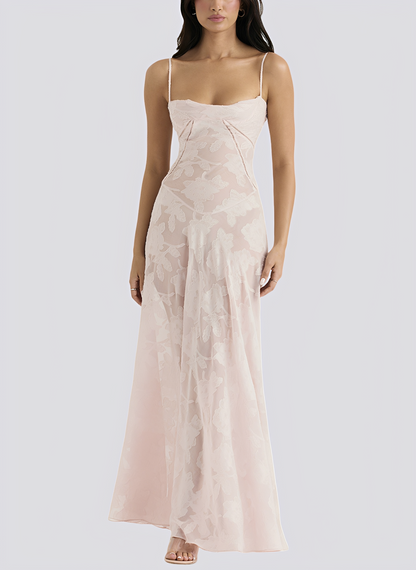 Lucia - Robe maxi ajustée élégante pour femmes