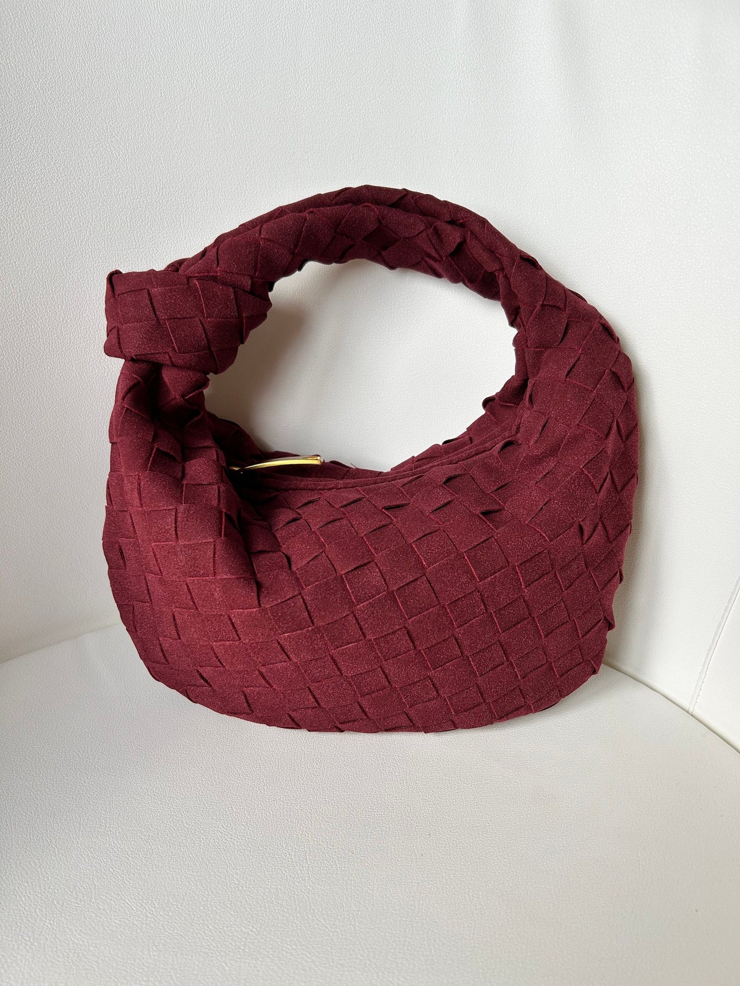 Renee | Mini Sac en Suède Intrecciato Doux