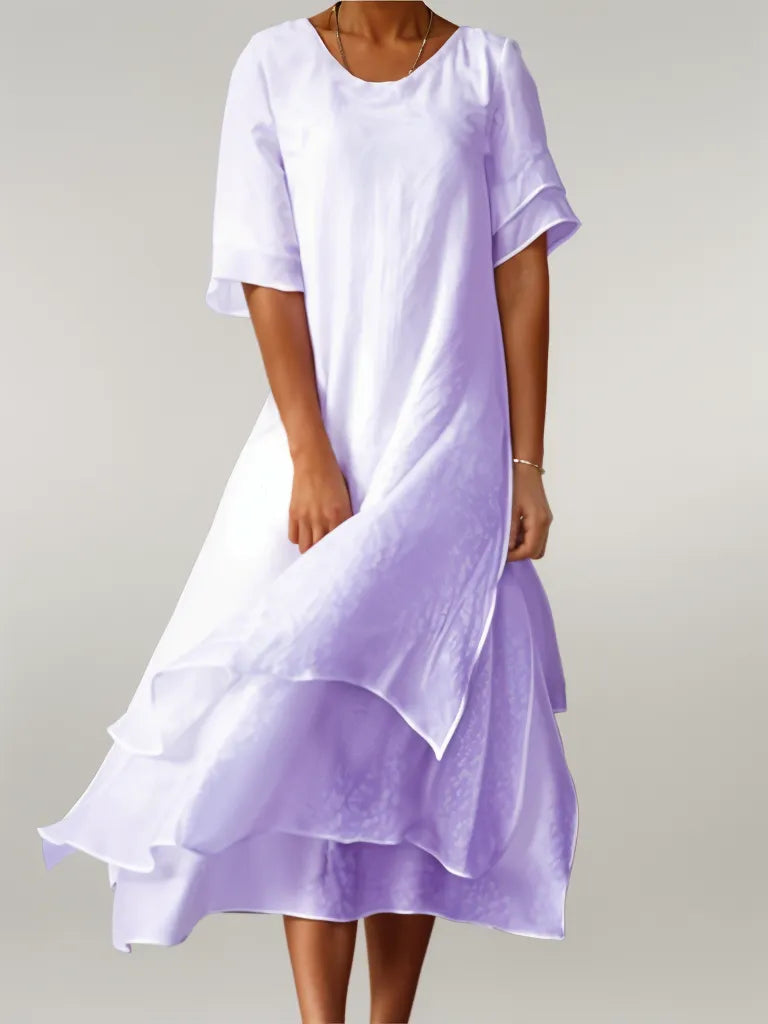 Peyton™ - Élégant Robe Longue en Coton