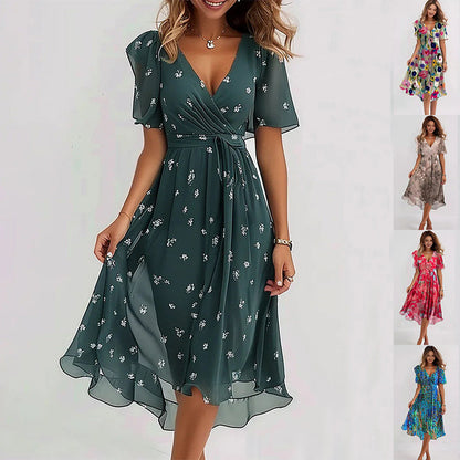 Inès | Robe d'été Chic Elegant pour femme | Mixi