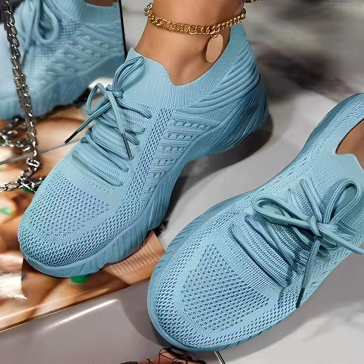 Axelle - Chaussures orthopédiques en maille pour femmes