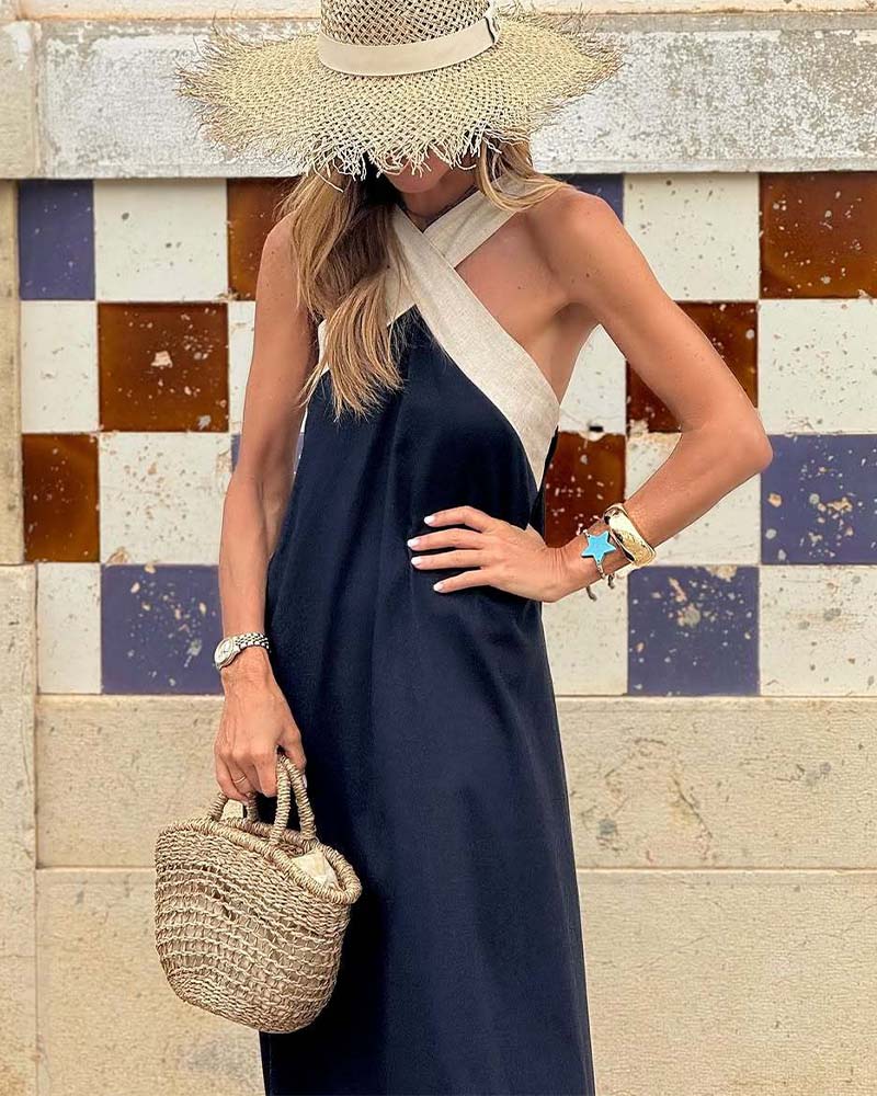 Sienna™ - Robe à Col Croisé