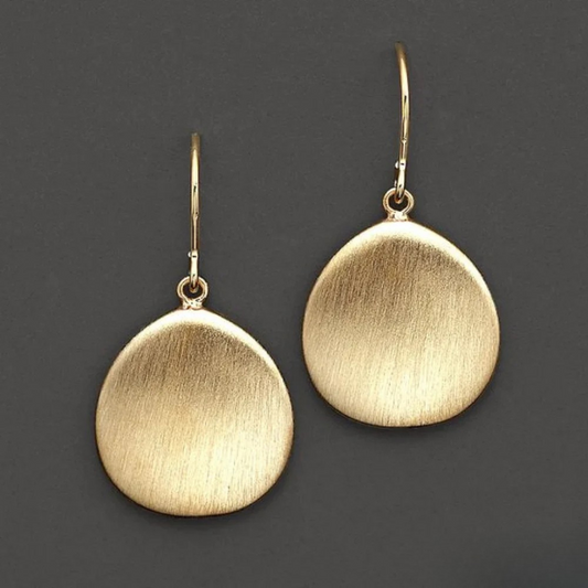Boucles d'oreilles en or rétro intemporelles