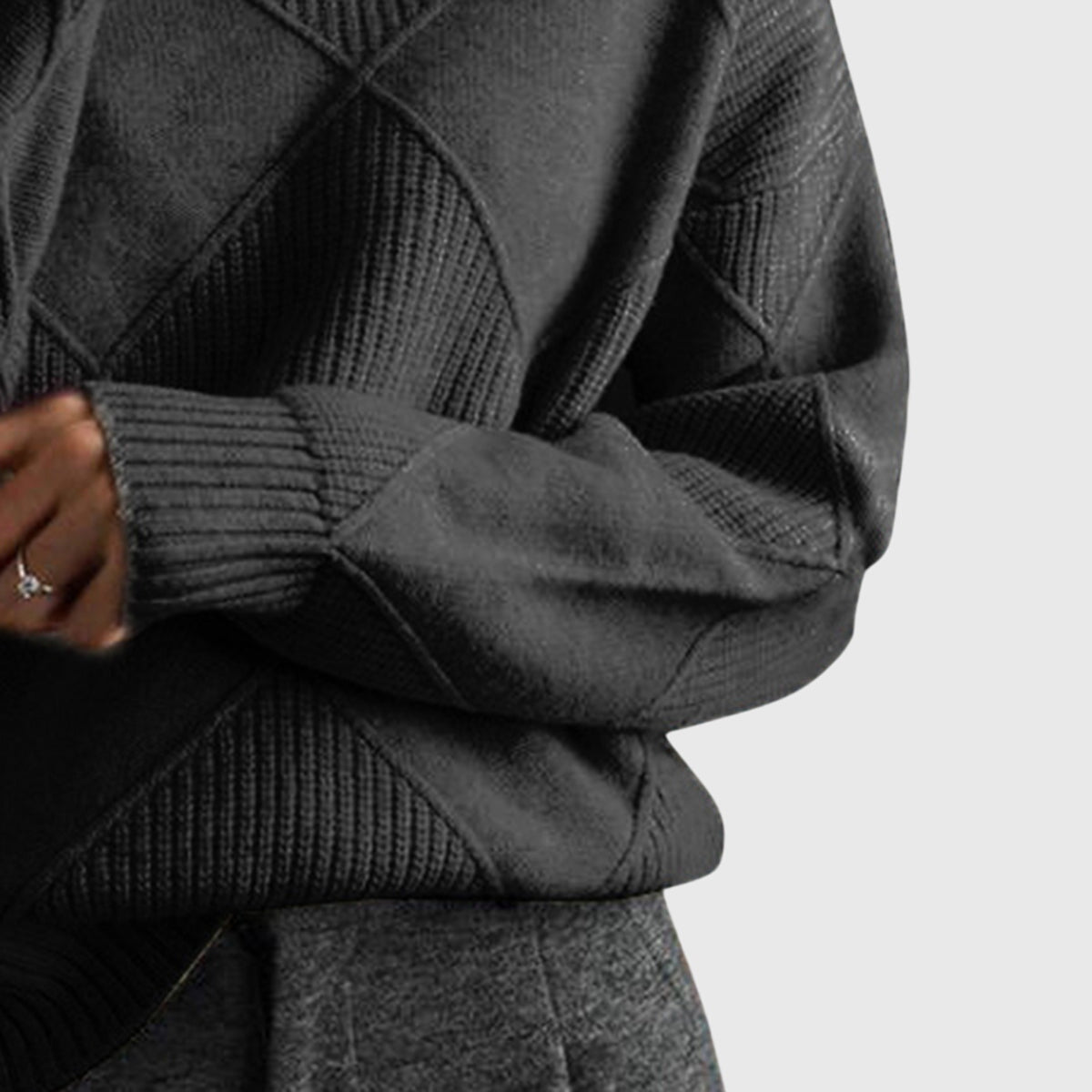 Angela™ - Pull Col Montant