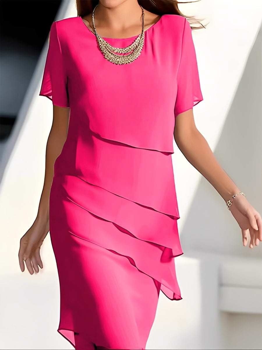 Isabella - Robe en Chiffon Élégante pour Femmes