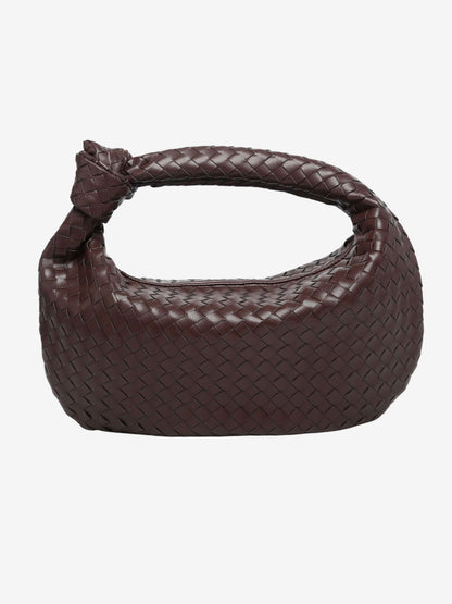 Giselle | Sac à Bandoulière Moyen Tressé avec Nœud