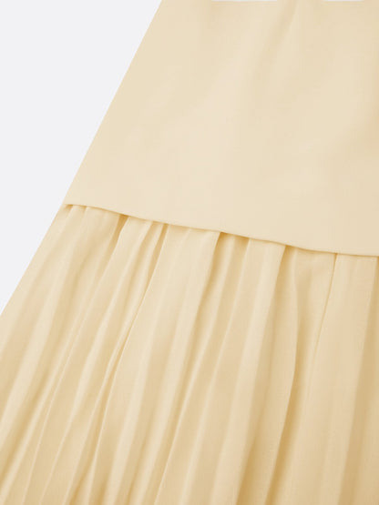 Micaela | Robe longue plissée de design