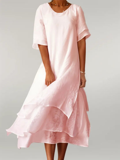 Peyton™ - Élégant Robe Longue en Coton