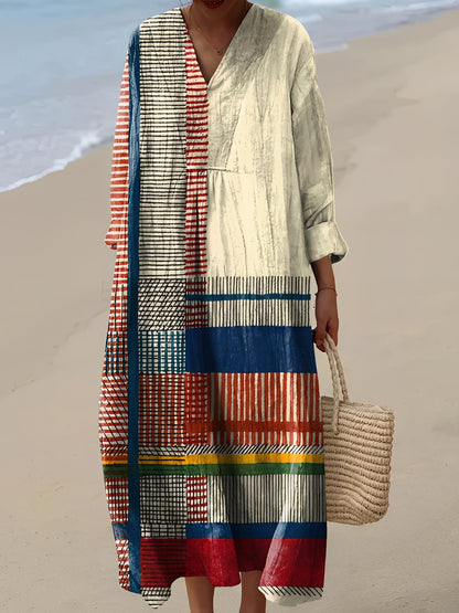 Jean - Élégant, ample, robe mi-longue pour femmes
